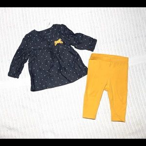 Carter’s baby girl outfit